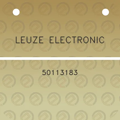 leuze-electronic-50113183