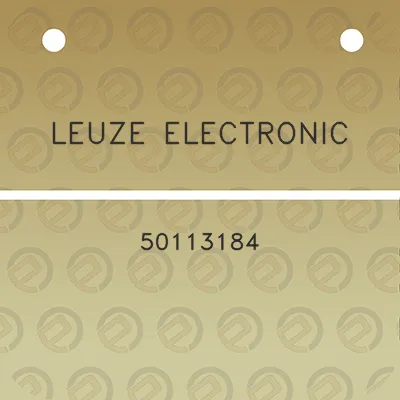 leuze-electronic-50113184