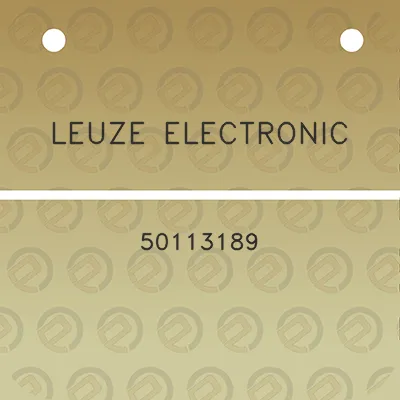 leuze-electronic-50113189