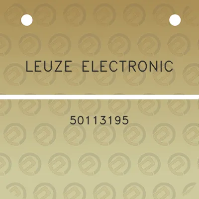 leuze-electronic-50113195