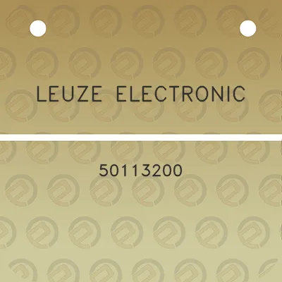 leuze-electronic-50113200