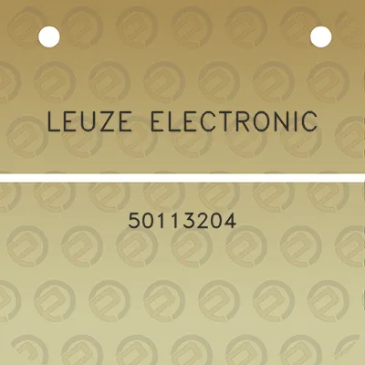 leuze-electronic-50113204