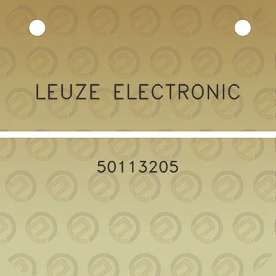 leuze-electronic-50113205