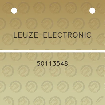 leuze-electronic-50113548