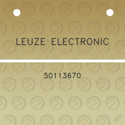 leuze-electronic-50113670