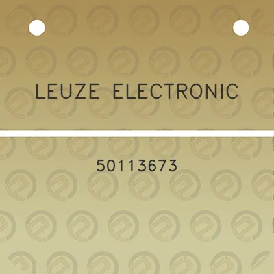 leuze-electronic-50113673