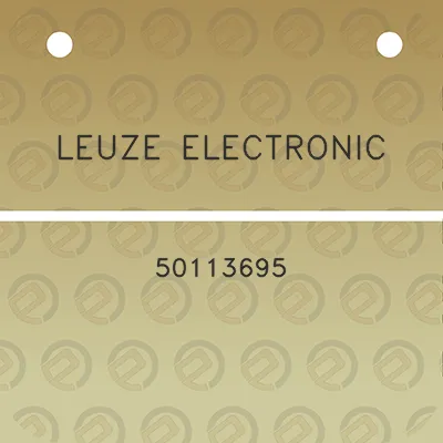 leuze-electronic-50113695