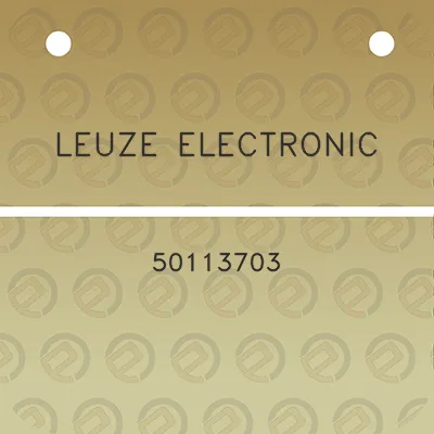 leuze-electronic-50113703