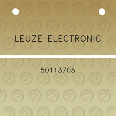 leuze-electronic-50113705