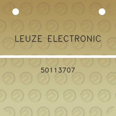 leuze-electronic-50113707