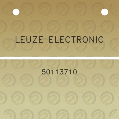 leuze-electronic-50113710