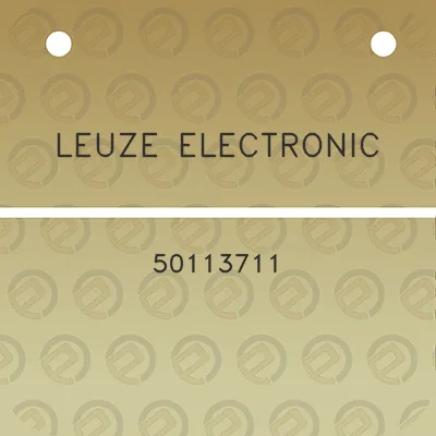 leuze-electronic-50113711