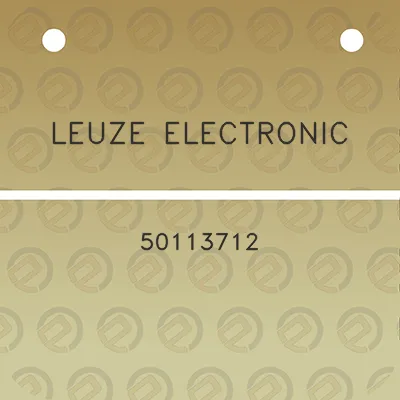 leuze-electronic-50113712