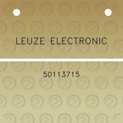 leuze-electronic-50113715