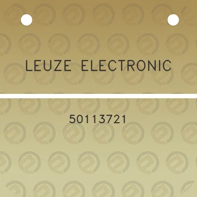 leuze-electronic-50113721