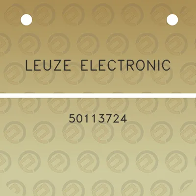 leuze-electronic-50113724