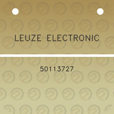 leuze-electronic-50113727