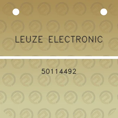 leuze-electronic-50114492