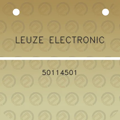 leuze-electronic-50114501