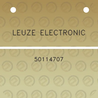 leuze-electronic-50114707