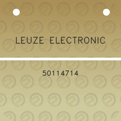 leuze-electronic-50114714