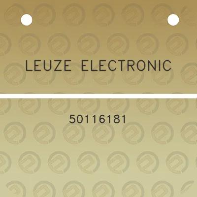 leuze-electronic-50116181