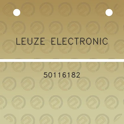 leuze-electronic-50116182