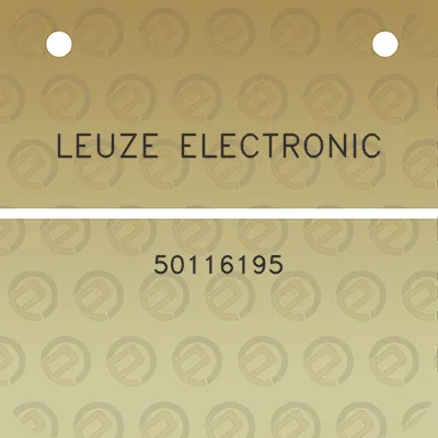 leuze-electronic-50116195