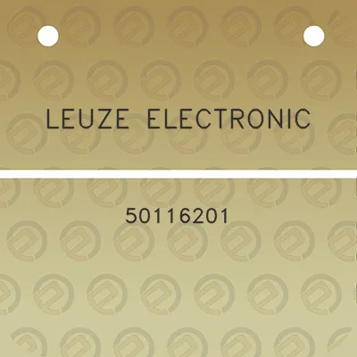 leuze-electronic-50116201