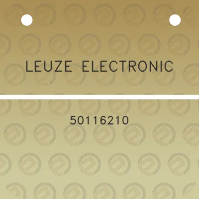 leuze-electronic-50116210