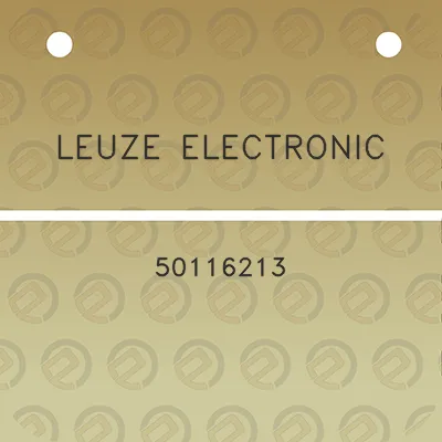 leuze-electronic-50116213