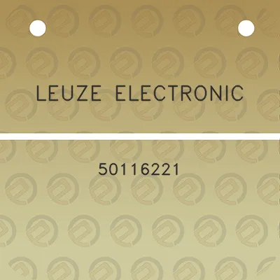 leuze-electronic-50116221