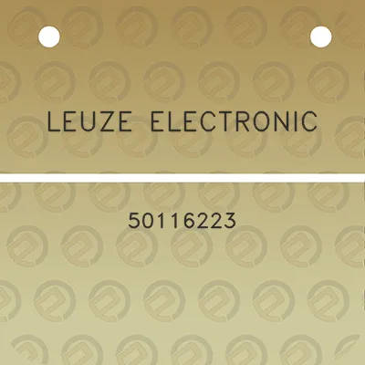 leuze-electronic-50116223