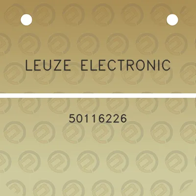 leuze-electronic-50116226