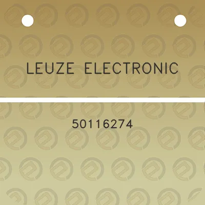 leuze-electronic-50116274