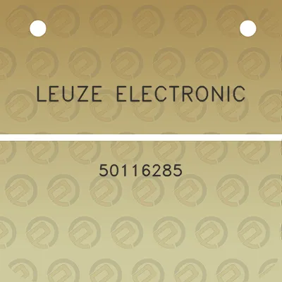 leuze-electronic-50116285