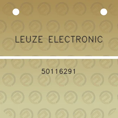 leuze-electronic-50116291