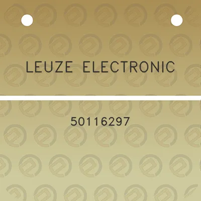 leuze-electronic-50116297