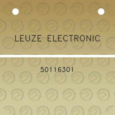 leuze-electronic-50116301