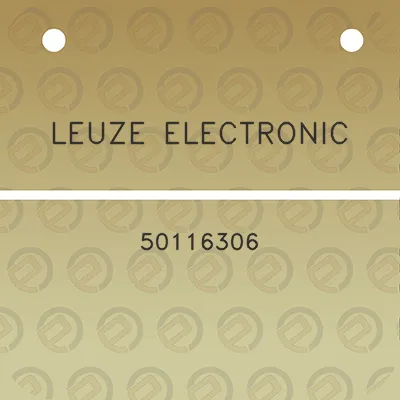 leuze-electronic-50116306