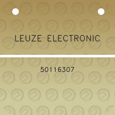 leuze-electronic-50116307