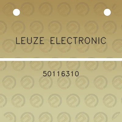 leuze-electronic-50116310