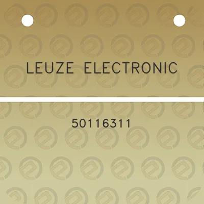 leuze-electronic-50116311