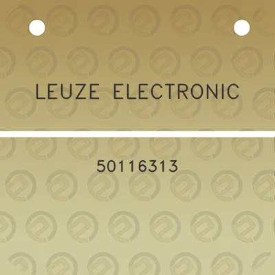 leuze-electronic-50116313