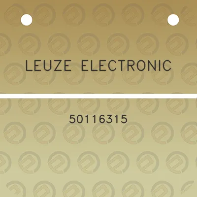 leuze-electronic-50116315