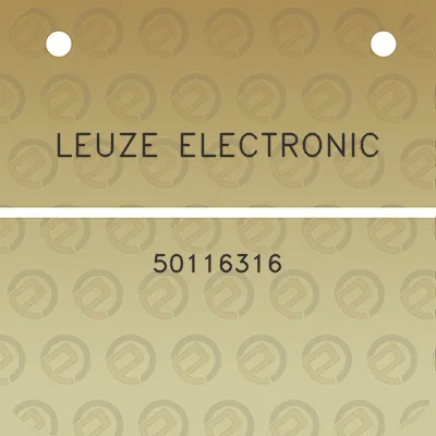 leuze-electronic-50116316