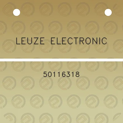 leuze-electronic-50116318