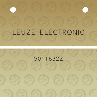 leuze-electronic-50116322