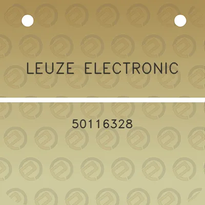 leuze-electronic-50116328