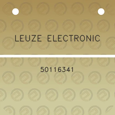 leuze-electronic-50116341